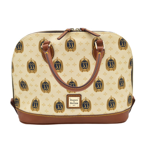 Disneyland Club 33 徽标 Dooney & Bourke 挎包圆顶包